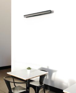 Aplique negro 38W HANOK LED ambiente 2