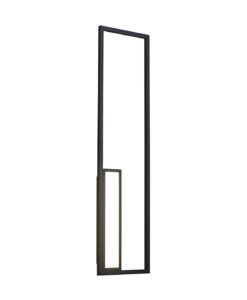 Aplique negro 49W luz cálida BOUTIQUE LED
