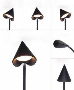 Aplique negro 7W CAPUCCINA LED detalles