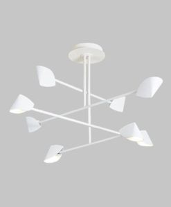Lámpara blanca CAPUCCINA LED detalles