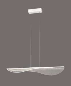 Lámpara blanca lineal 50W luz cálida BIANCA LED detalles