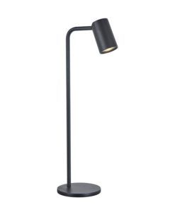 Lámpara de mesa grande negra SAL