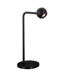 Lámpara de mesa negra EYES LED