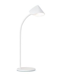 Lámpara mesa blanca 56 cm altura CAPUCCINA LED