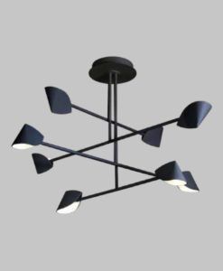 Lámpara negra CAPUCCINA LED detalles