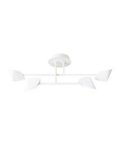 Semiplafón blanco 30W CAPUCCINA LED