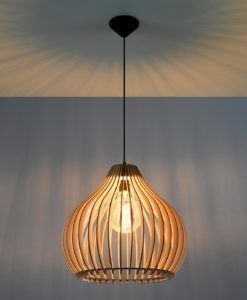 Colgante original de madera APRILLA detalles 2