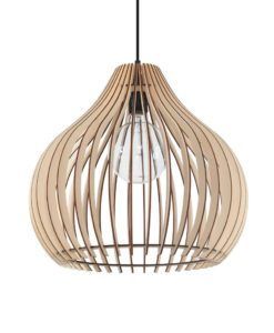 Colgante original de madera APRILLA detalles