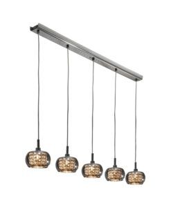 Lámpara colgante lineal 5 luces ARIÁN