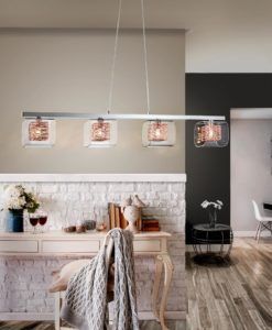 Lámpara lineal 4 luces LIOS ambiente
