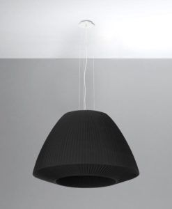 Lámpara negra 60 cm Ø BELLA detalles