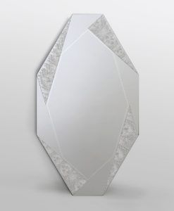 Espejo LAVERNA plata grande 180 cm x 100 cm