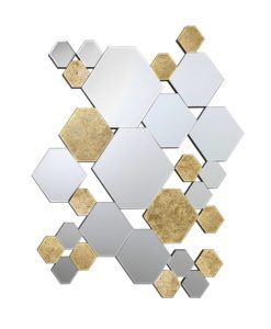 Espejo NADIA oro 121x92