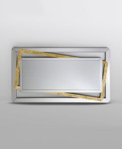 Espejo NORA oro 180 cm x 100 cm horizontal