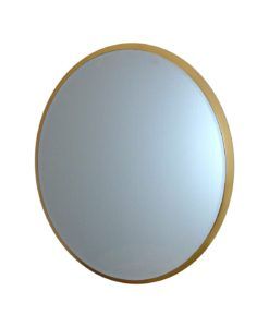 Espejo oval 54 cm x 64 cm oro ARIES