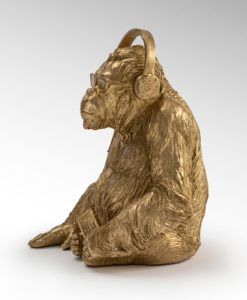 Figura mediana ORANGUTAN MUSIC oro