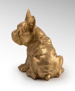Figura pequeña BULL FRANCES oro detalles 2