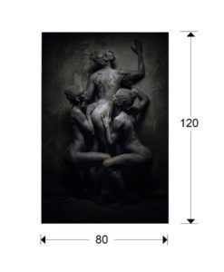 Fotografía impresa DESIRE 80 cm x 120 cm medidas