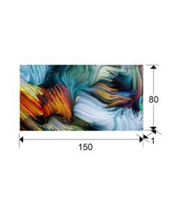 Fotografía impresa SIMBIOSIS 150 cm x 80 cm medidas