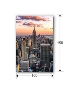 Fotografía impresa THE EMPIRE STATE 100 cm x 150 cm medidas