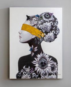 Pintura acrílica 90 cm x 120 cm PERFIL II