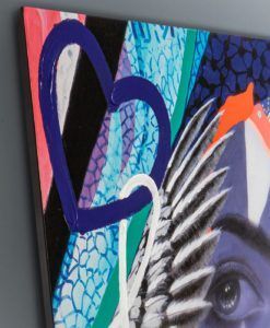 Pintura acrílica POP ART 90 cm x 120 cm detalles