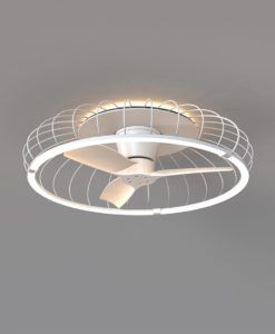 Ventilador NATURE blanco Ø 79 cm detalles