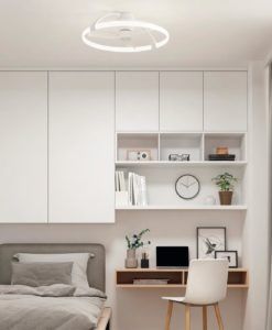 Ventilador NEPAL MINI blanco Ø 75 cm ambiente