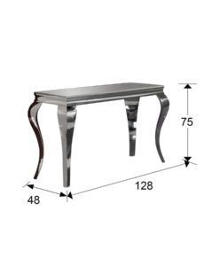 Consola BARROQUE 120 cm medidas