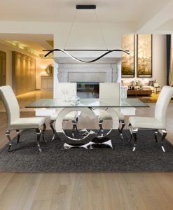 Mesa comedor 180 cm x 90 cm CASANDRA ambiente