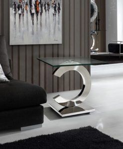 Mesa rinconera CASANDRA 60 cm x 60 cm ambiente
