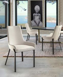 Silla DIANE blanco ambiente