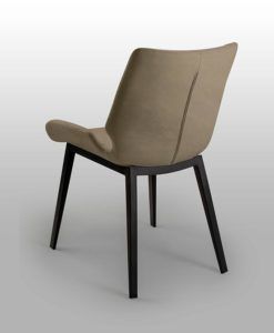 Silla KIARA negro y beige 3