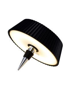 Lámpara tapa de botella negra LED 2W recargable RELAX