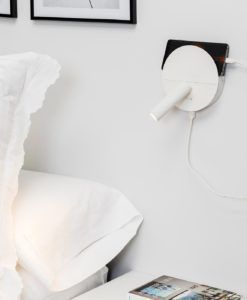 Aplique blanco DUAS LED ambiente
