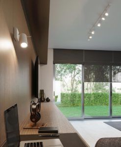 Aplique blanco orientable RING ambiente 2