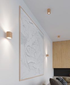 Aplique madera ORBIS ambiente