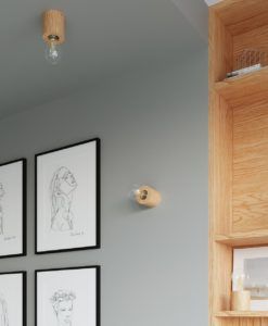 Aplique madera SALGADO ambiente