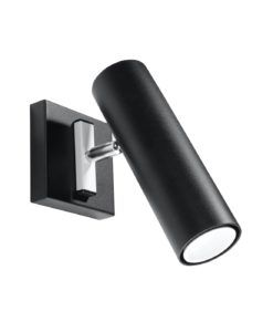 Aplique negro orientable DIREZIONE