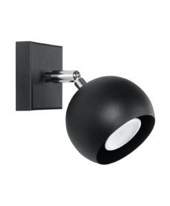 Aplique negro orientable OCULARE