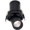 Empotrable negro LED 7W 2700K GARDA