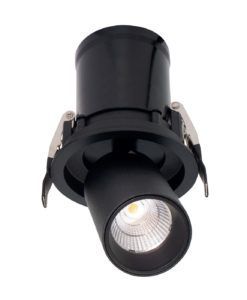 Empotrable negro LED 7W 2700K GARDA