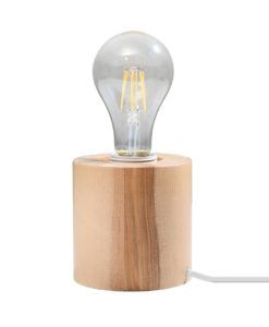 Lámpara de mesa madera SALGADO