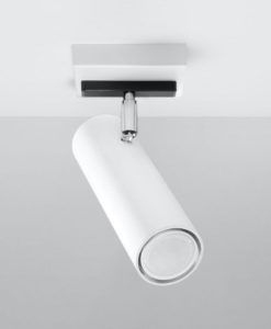 Plafón blanco orientable DIREZIONE detalles