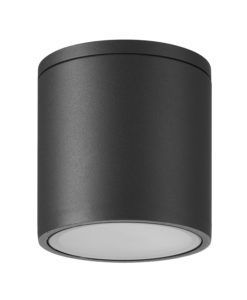 Plafón de exterior gris oscuro GU10 1 Luz IP54 KANDANCHU