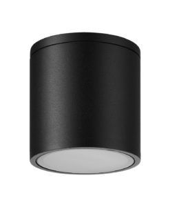 Plafón de exterior negro GU10 1 Luz IP54 KANDANCHU