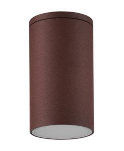 Plafón exterior marrón óxido GU10 1 Luz IP54 KANDANCHU