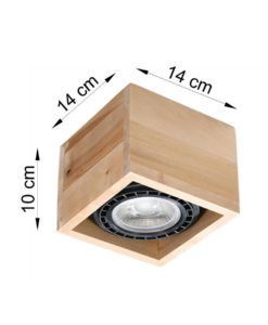 Plafón madera QUATRO medidas