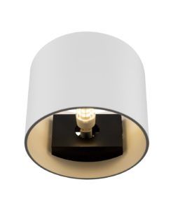 Aplique color blanco mate ROND detalles