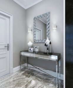Aplique color blanco mate ROND ambiente